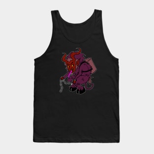 Krampus in Red Tank Top